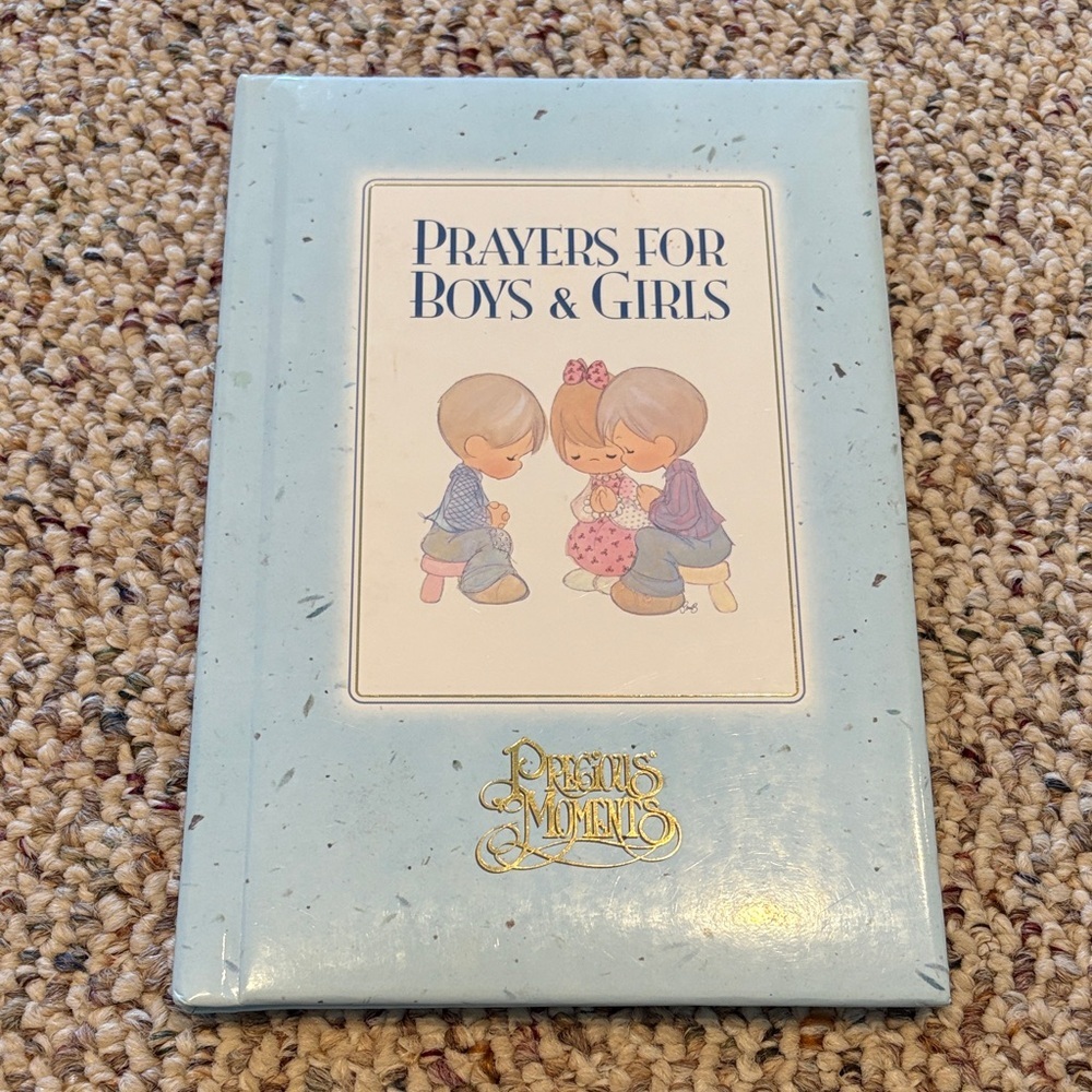 Precious Moments Prayers for Boys & Girls Book - Light Blue - Picture 1 of 8